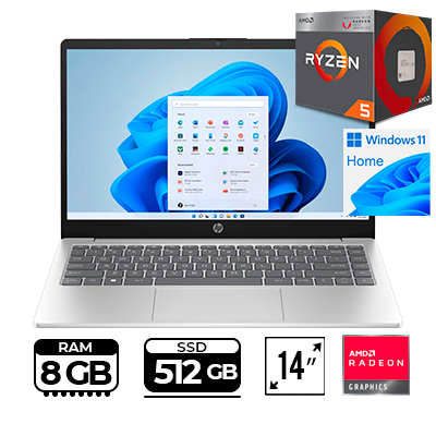 PORTATIL HP 14-EM0017LA RYZEN 5
