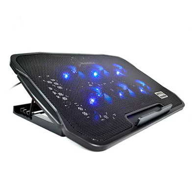 BASE REFRIGERANTE PORTATIL H9 6 VENTILADORES