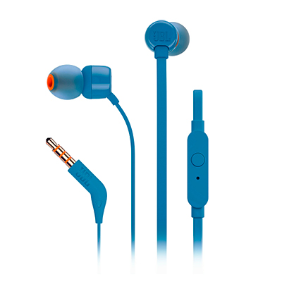 AUDIFONOS JBL TUNE 110 AZUL