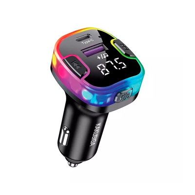 Transmisor de audio Bluetooth y cargador para carro KAKUSIGA KSC-1070