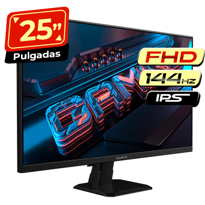 MONITOR GIGABYTE GS25F14 25 GAMING FHD HDMI - DISPLAY PORT