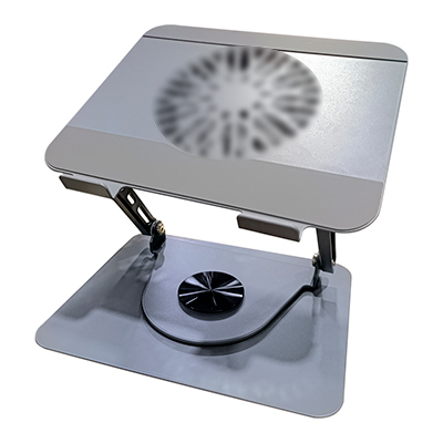 BASE METALICA PARA PORTATIL ROTACIÓN 360° L121B SIN VENTILADOR