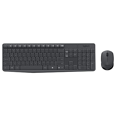 TECLADO + MOUSE INALAMBRICO LOGITECH MK220