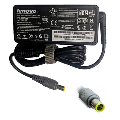 CARGADOR PORTATIL LENOVO PUNTA AGUJA 20V 4.5A 7.9*5.5