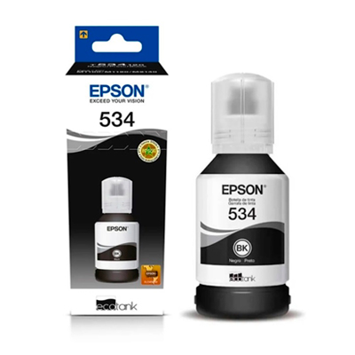 TINTA EPSON 534 NEGRA ORIGINAL
