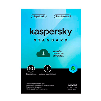 ANTIVIRUS KASPERSKY STANDARD 10 US