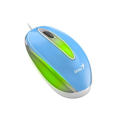 MOUSE GENIUS DX-MINI LED RGB AZUL