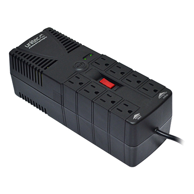 ESTABILIZADOR UNITEC 8 TOMAS 1200VA