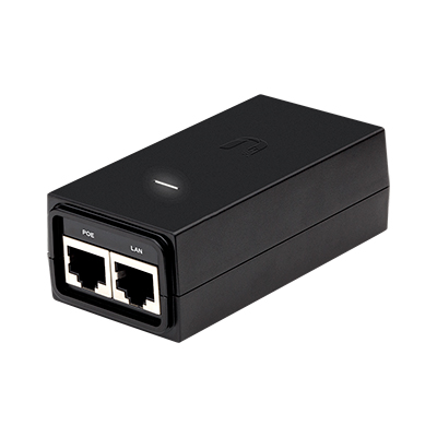 INYECTOR POE UBIQUITI 24VDC-12W-GIGABIT