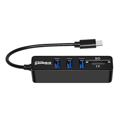 HUB TIPO C A USB- TARJETA SD Y MICRO 3.0 ETR-1052G-5