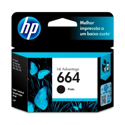CARTUCHO HP 664 NEGRO