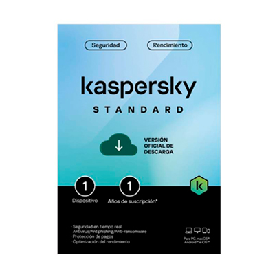 ANTIVIRUS KASPERSKY STANDARD 1 US