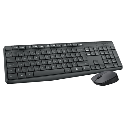 TECLADO + MOUSE INALAMBRICO LOGITECH  MK235