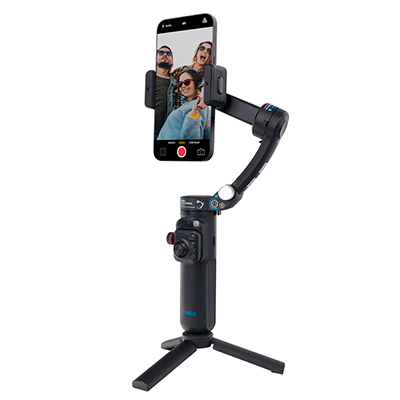 SELFIE STICK + CONTROL REMOTO + ESTABILIZADOR 3 EJES CON IA JALTECH M02