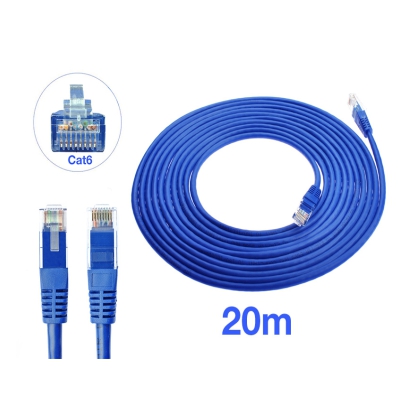 Cable De red UTP CAT 6E 20M