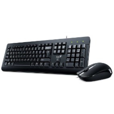 TECLADO + MOUSE INALAMBRICO GENISU KM-8200 NEGRO