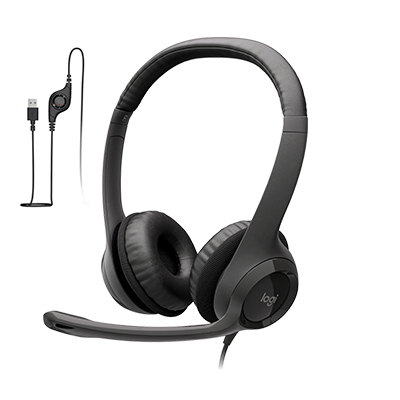 MANOS LIBRE LOGITECH H390 USB NEGRO