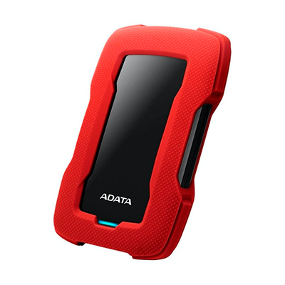 DISCO DURO EXTERNO ADATA AHD 330 2TB 3.1 ROJO