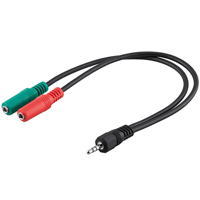 CABLE EXTENSION STEREO 1 TO 2 MST-1061G-4