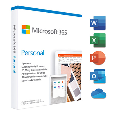 LICENCIA OFFICE 365 PERSONAL ELECTRONICA