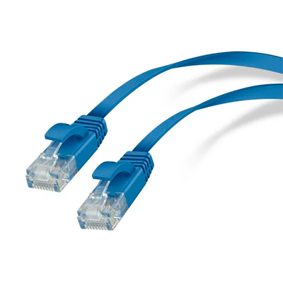 CABLE DE RED UTP CAT 6 1.5M PLANO 100% COBRE