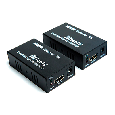 HDMI EXTENDER POR RJ45 UTP CAT6 60M ACTIVO
