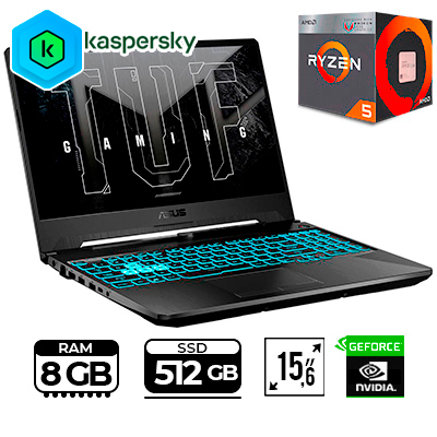 PORTATIL ASUS GAMING FA506NC-HN006 RYZEN 5