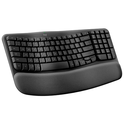 TECLADO INALAMBRICO LOGITECH WAVE KEYS NEGRO