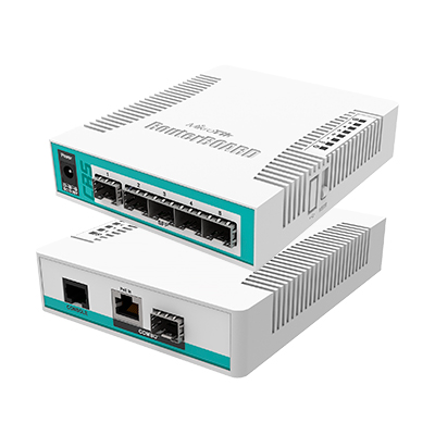 ROUTER MIKROTIK CRS106-1C-5S INTELIGENTE