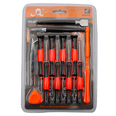 KIT DE DESTORNILLADOR SW-6122 ETR-1560G-3