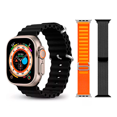 SMARTWATCH JALTECH S9 ULTRA 3 EN 1