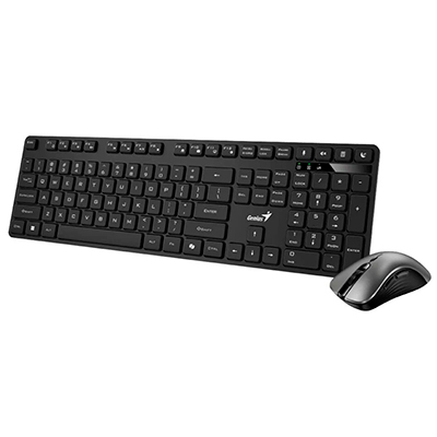 TECLADO + MOUSE INALAMBRICO GENIUS KM-8216S USB NEGRO