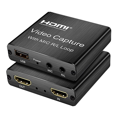 CAPTURADORA VIDEO HDMI CON AUDIO AY103MIC