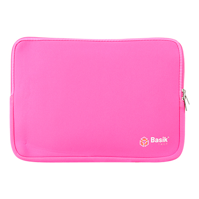 FUNDA JALTECH DE CIERRE BASIK TECH 14 ROSADA