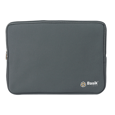 FUNDA JALTECH DE CIERRE BASIK TECH 15 GRIS