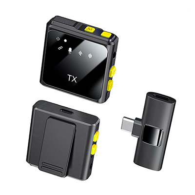 MICRÓFONO JALTECH F9-TC2 TX DE SOLAPA TIPO C SET X2