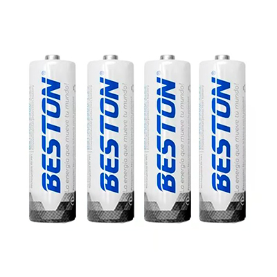 BATERIA AA BESTON X 4 BLISTER BST R6P 1.5V