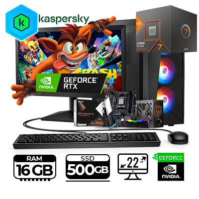 COMPUTADOR GAMER POWER GROUP R87162FSR6N RYZEN 7