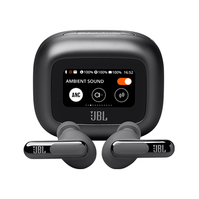 AUDIFONOS BLUETOOTH JBL LIVE BEAM 3 NEGROS