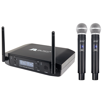 MICRÓFONOS INALÁMBRICOS JALTECH JAL-GL4 2.4 GHZ