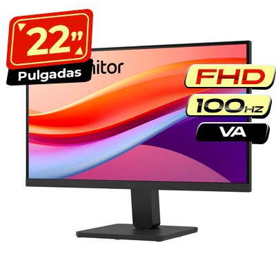 MONITOR LG 22 22U401A-B 100HZ FHD HDMI - VGA