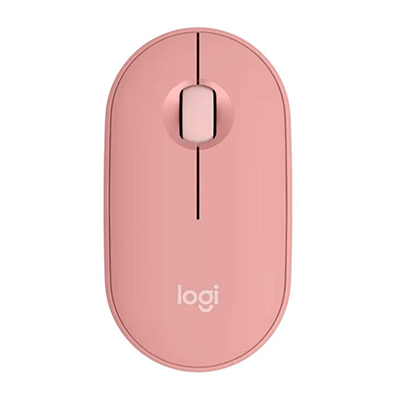 MOUSE INALAMBRICO LOGITECH M350 PEBBLE 2 ROSA