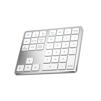 TECLADO NUMERICO INALAMBRICO BLUETOOTH METALICO K35