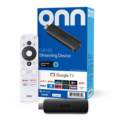 TV BOX WATCH ONN FHD STREAMING DEVICE GOOGLE TV