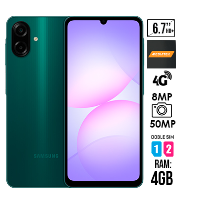 CELULAR SAMSUNG GALAXY A07 VERDE 128GB