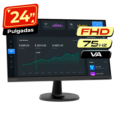 MONITOR LENOVO C24-40 FHD HDMI - VGA 24