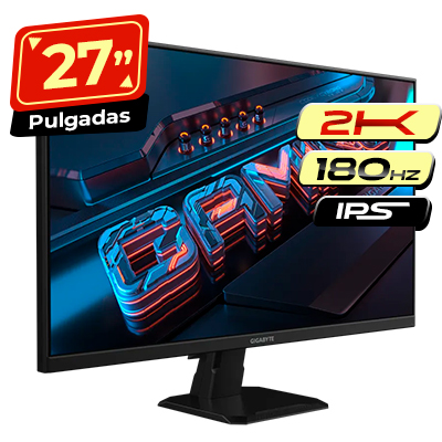 MONITOR GIGABYTE GS27QA 27 GAMING FHD HDMI - DISPLAY PORT