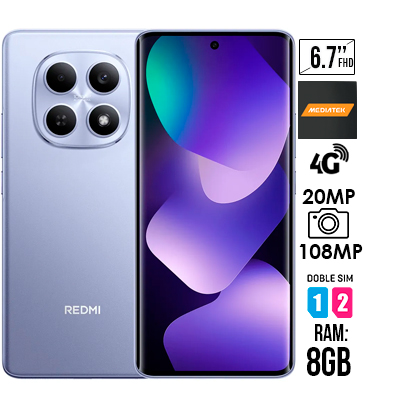 CELULAR XIAOMI REDMI NOTE 15 PURPLE 256GB