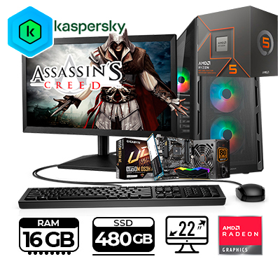 COMPUTADOR GAMER DYNAMICP-A86-20 FAST RYZEN 5